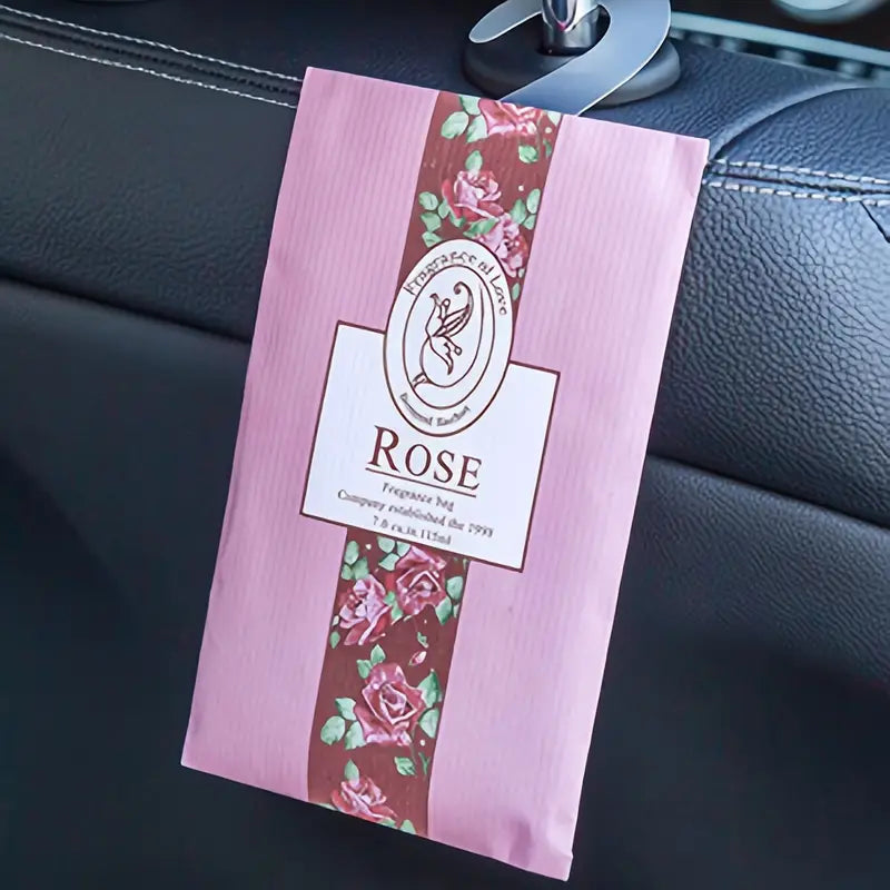 5pcs Hanging Wardrobe Scented Sachets – Freshen Up Your Space!