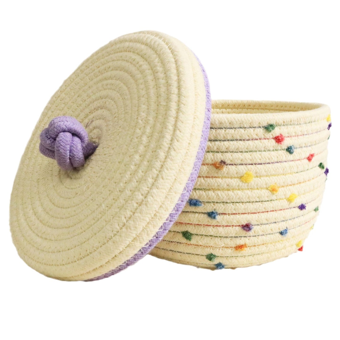 Creative Woven Desktop Basket – Cosmetic Storage Organizer for Home