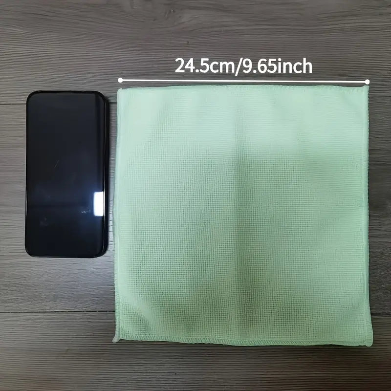 Multi-Purpose Microfiber Cleaning Cloths – 10 or 20pcs Set | Reusable, Absorbent & Quick-Dry Towels for Kitchen, Yard & More