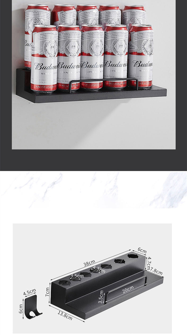 Wall Hanging Bracket Storage Rack – Organizer for Dyson Curling Stick & Hair Tools