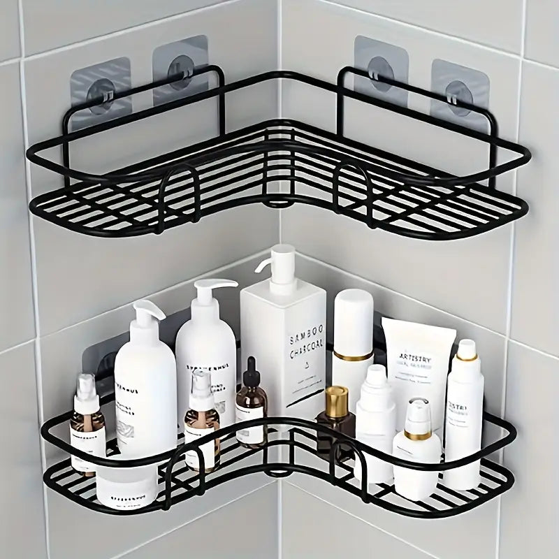 Rust-Proof Stainless Steel Corner Shower Shelf