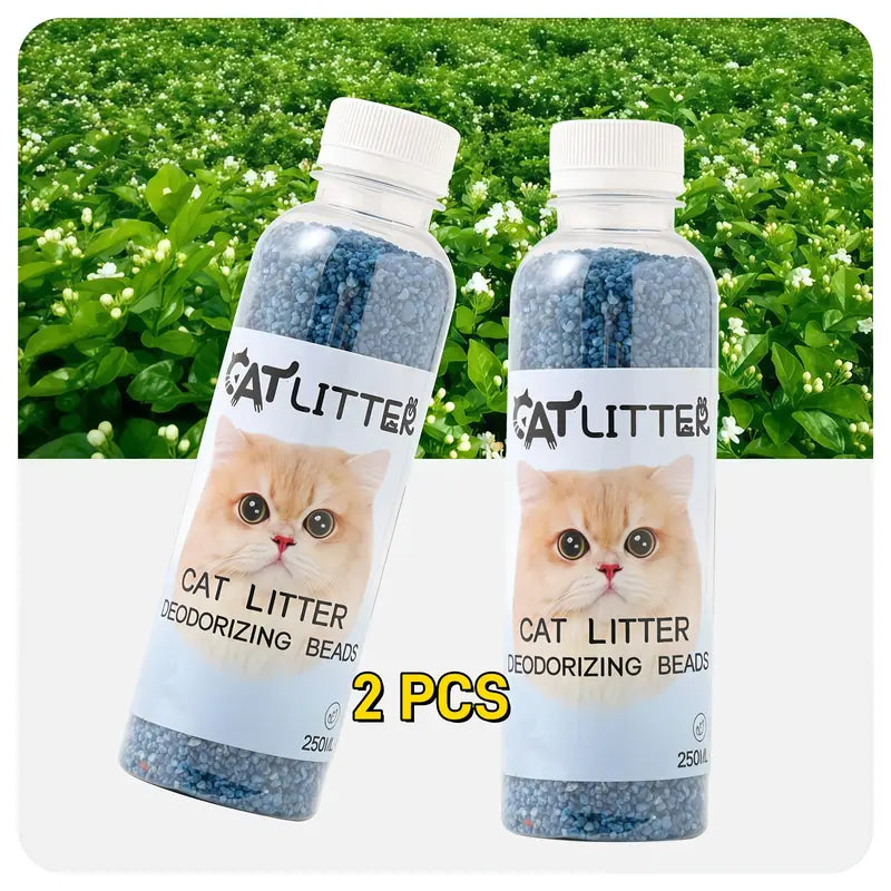 Cat Litter Box Deodorizer Beads