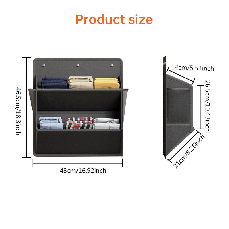 RV Shoe Storage (Adhesive) Over-Door Rack with Deep Pockets – Motorhome & Camper Organizer