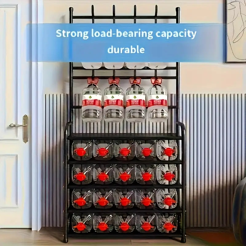 4-5 Tier Stainless Steel Shoe Rack – Space-Saving, Durable & Stylish Storage Solution