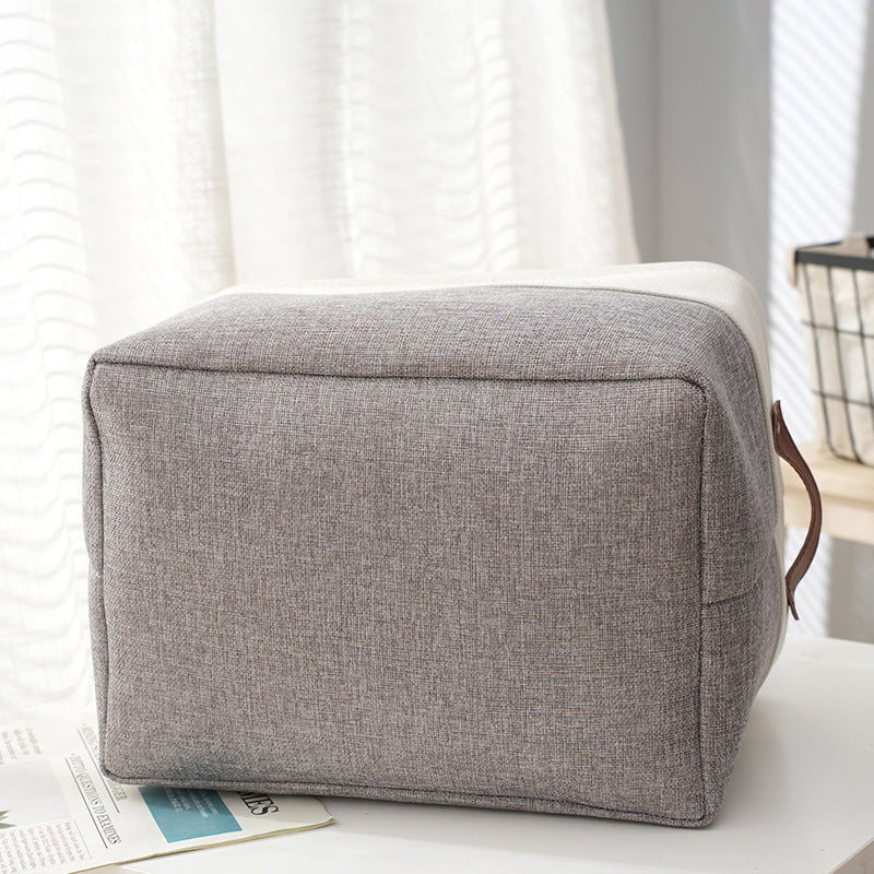 Thickened Foldable Portable Clothing Storage Basket – Multi-Purpose Storage Box for Clothes, Toys & Books