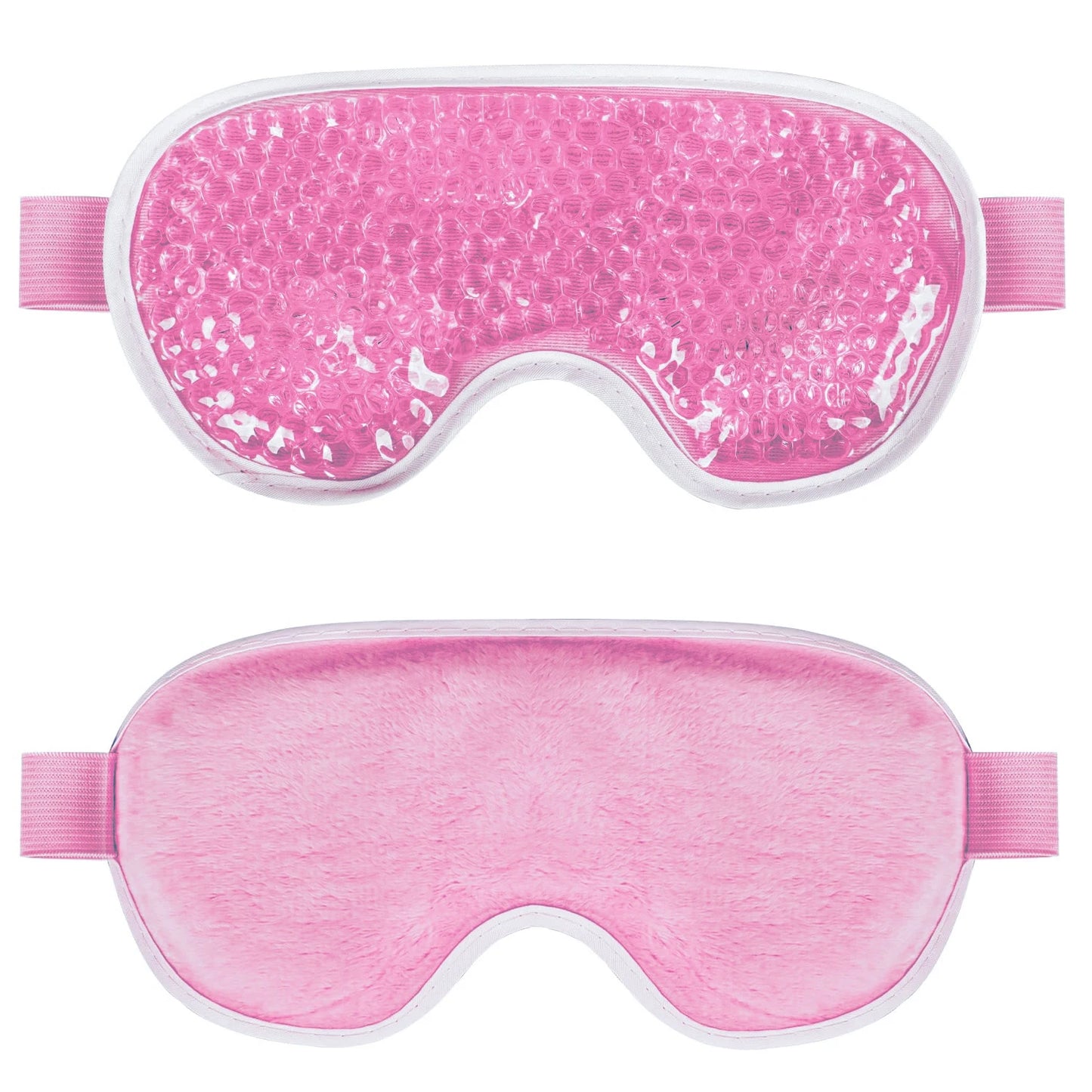 Cooling Gel Eye Mask – Reusable Hot & Cold Pack for Puffiness, Dark Circles & Eye Care