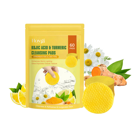 Turmeric Acid Cleansing Pad – Gentle Exfoliating & Hydrating Face Care for Smooth Radiant Skin