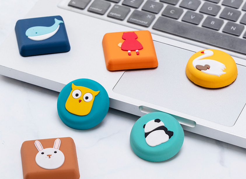 Original Cartoon Silicone Door Bumper Pad – Thickened Shockproof Wall & Corner Protector