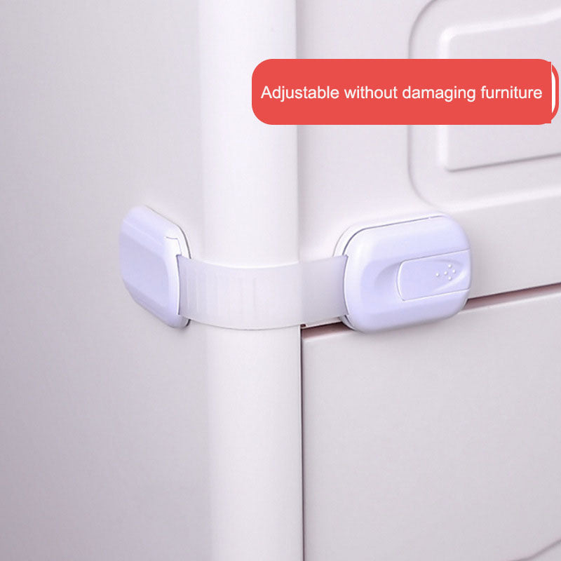 Multi-Functional Children’s Safety Drawer Lock – Baby Cabinet, Refrigerator & Toilet Anti-Pinch Lock