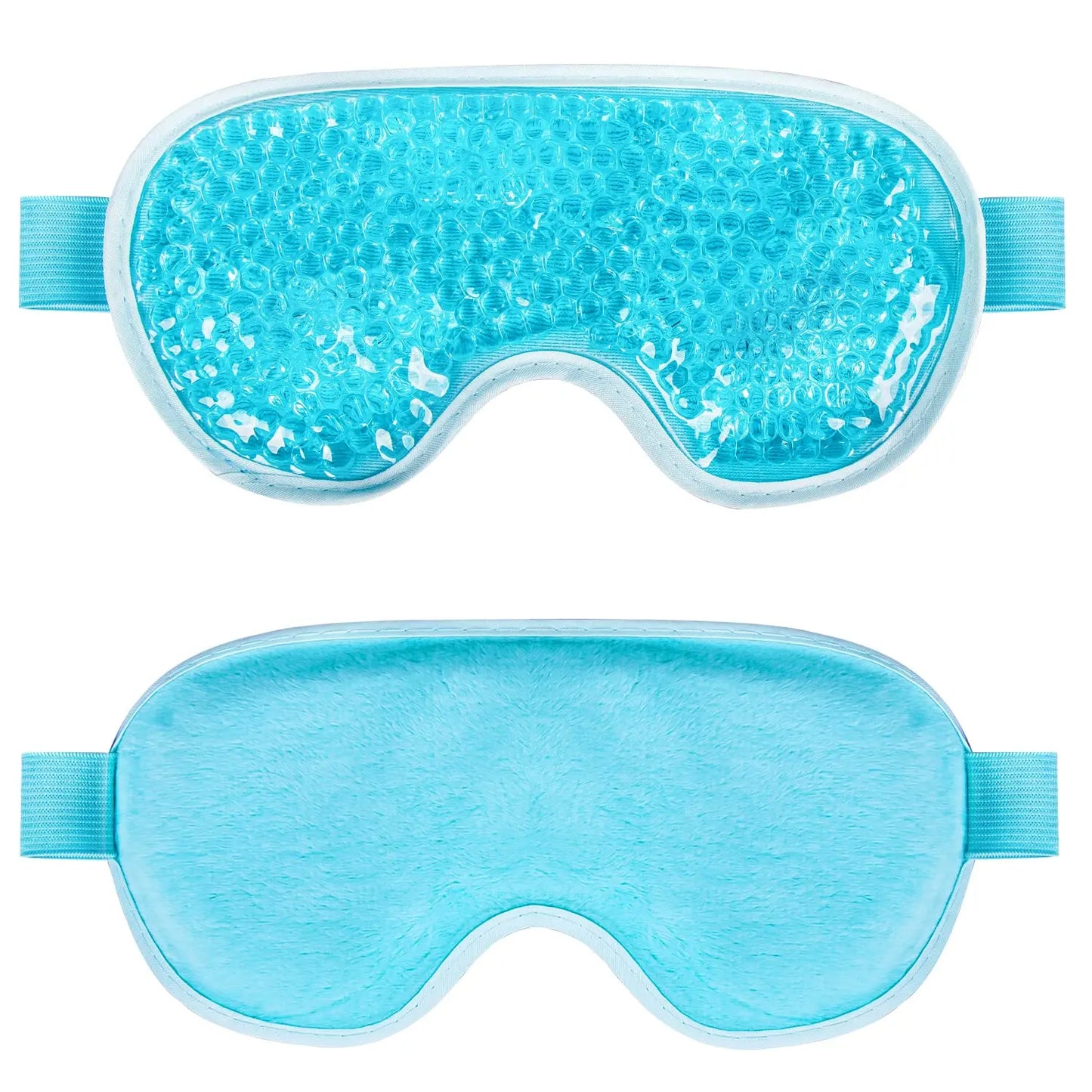 Cooling Gel Eye Mask – Reusable Hot & Cold Pack for Puffiness, Dark Circles & Eye Care