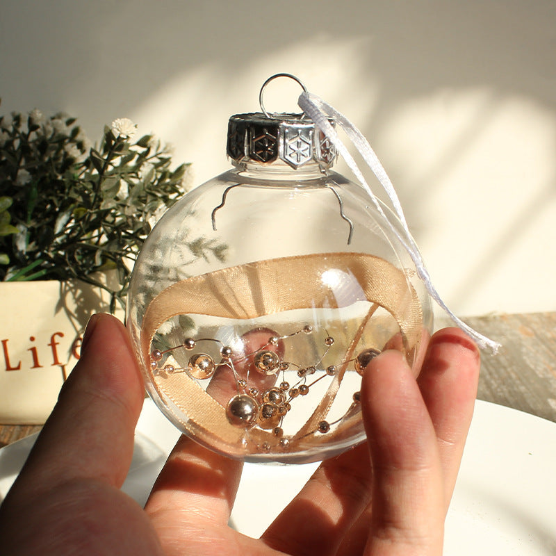 Christmas Ball Set – Painted Hanging Ornaments for Tree & Home Decoration