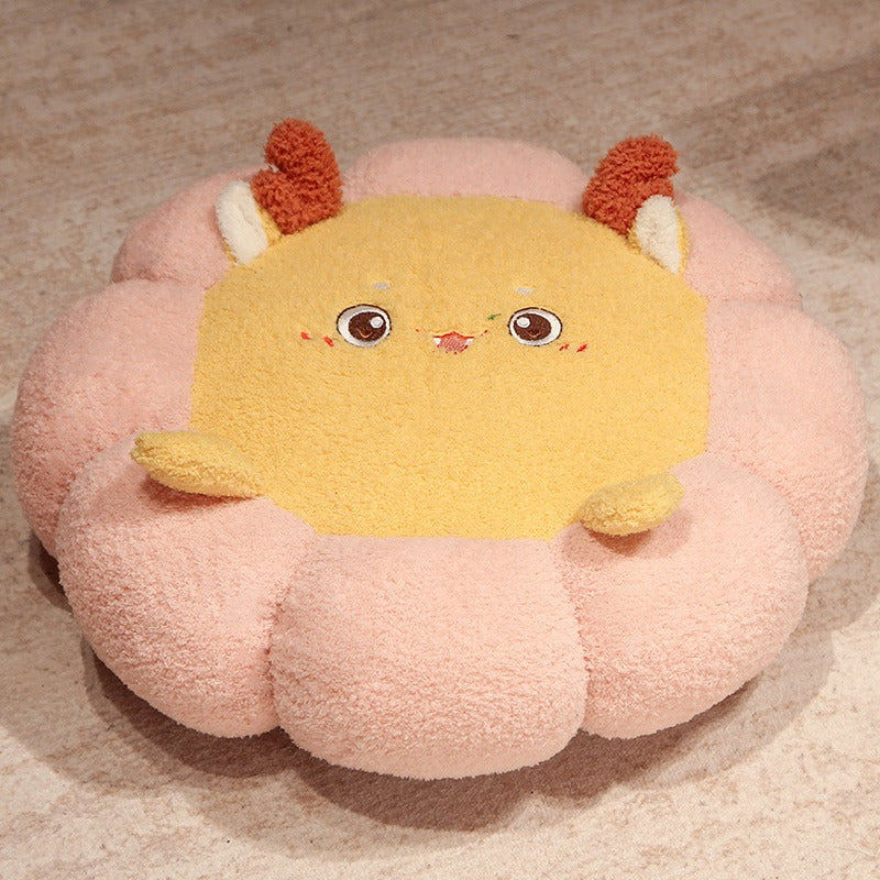 Cool Summer Ice Bean Cushion – Cartoon Tatami Futon Office Chair & Sofa Seat Pad