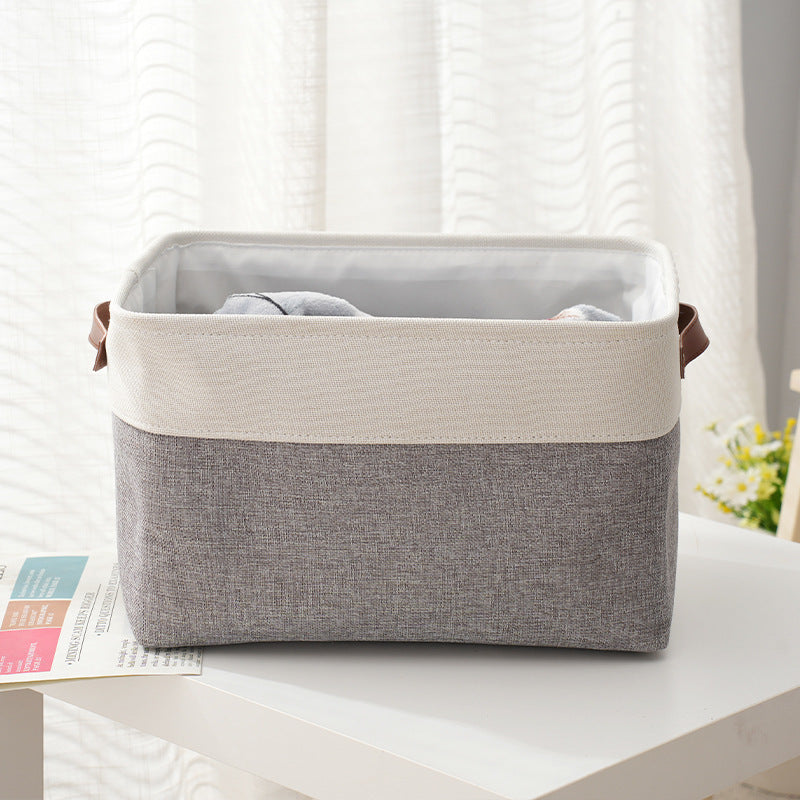 Thickened Foldable Portable Clothing Storage Basket – Multi-Purpose Storage Box for Clothes, Toys & Books