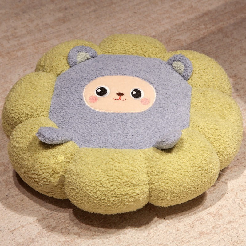 Cool Summer Ice Bean Cushion – Cartoon Tatami Futon Office Chair & Sofa Seat Pad