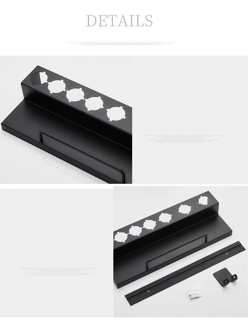 Wall Hanging Bracket Storage Rack – Organizer for Dyson Curling Stick & Hair Tools