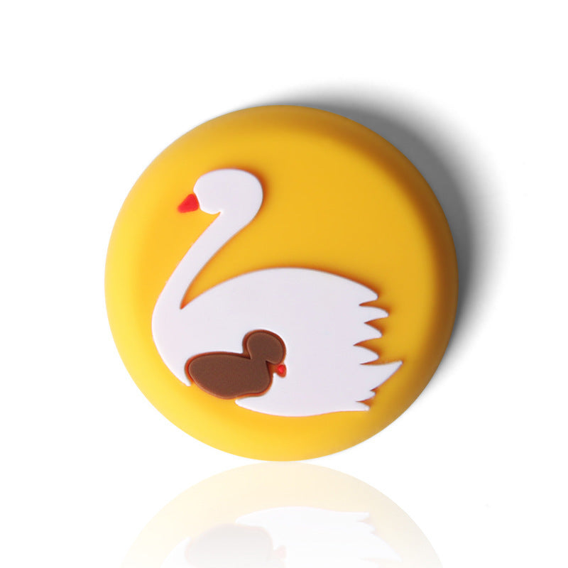 Original Cartoon Silicone Door Bumper Pad – Thickened Shockproof Wall & Corner Protector