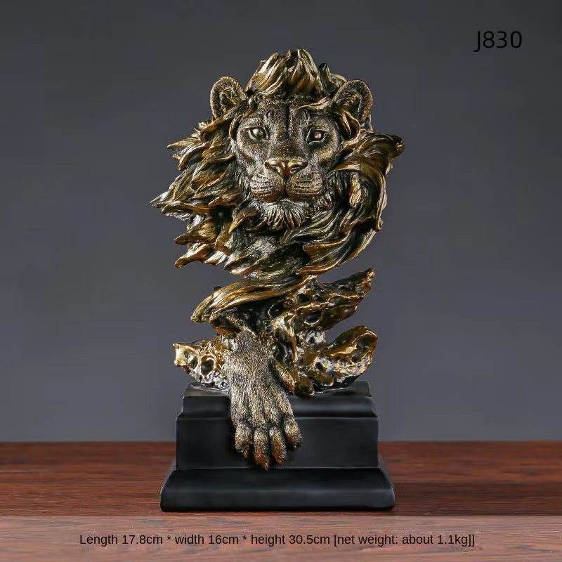 Abstract Art Couple Decoration – Living Room, Wine Cabinet & Study Figure Sculpture Handicrafts