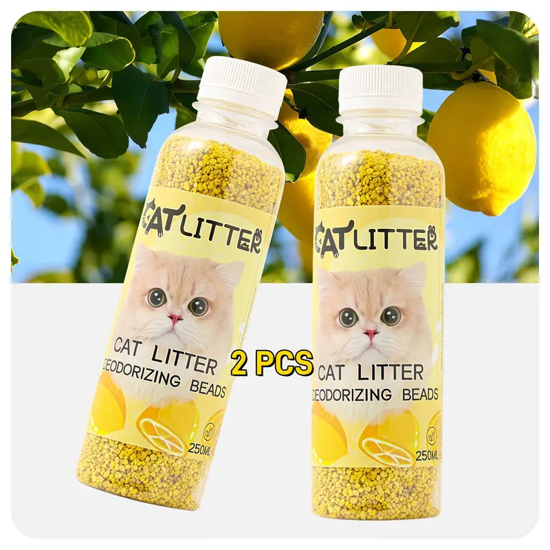 Cat Litter Box Deodorizer Beads