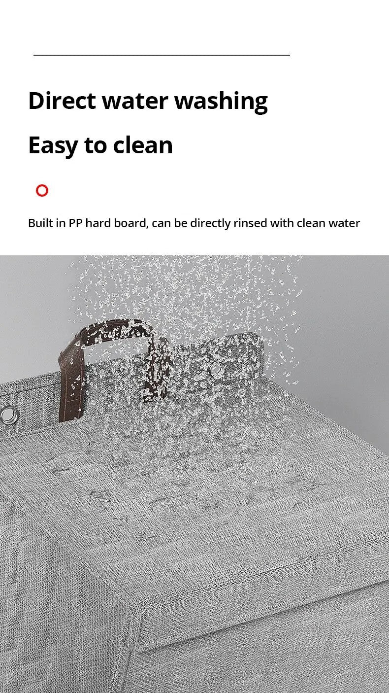 Dirty Clothes Basket – Foldable Multi-functional Home & Dormitory Wall Hanging Storage Organizer