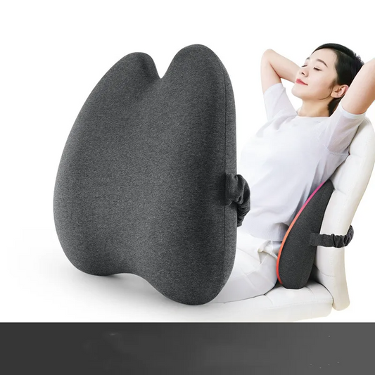 Lab Extra Dense Lumbar Pillow – Ergonomic Back Support Cushion for Lower Back Pain Relief
