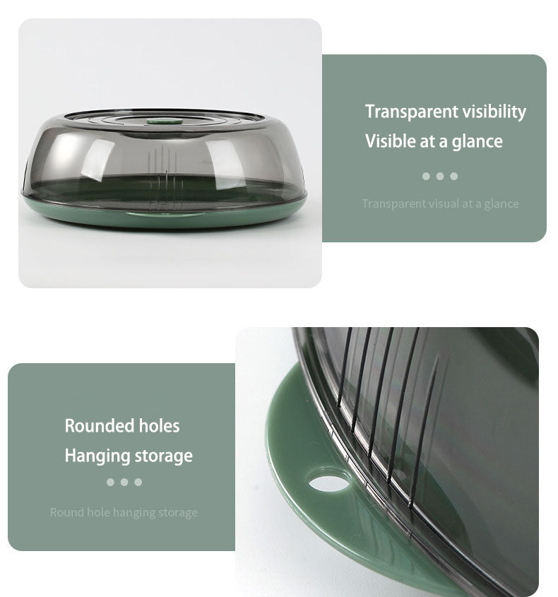 Insulated Vegetable Cover – Multi-Layer Home Food Storage Rack Dust & Bug Protection