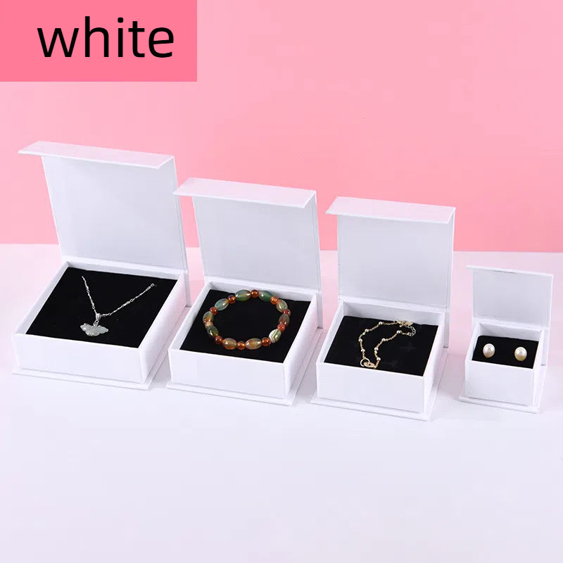 Flip Up Box Jewelry Packaging – Paper Gift Boxes for Earrings, Rings, Necklaces & Bracelets