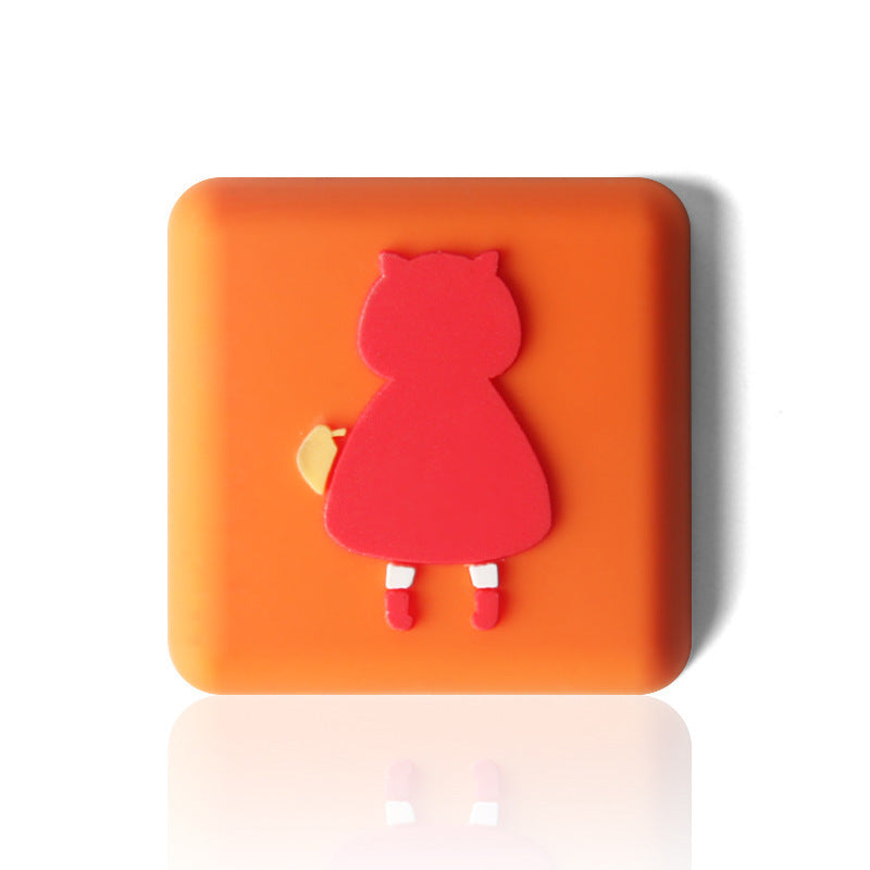 Original Cartoon Silicone Door Bumper Pad – Thickened Shockproof Wall & Corner Protector