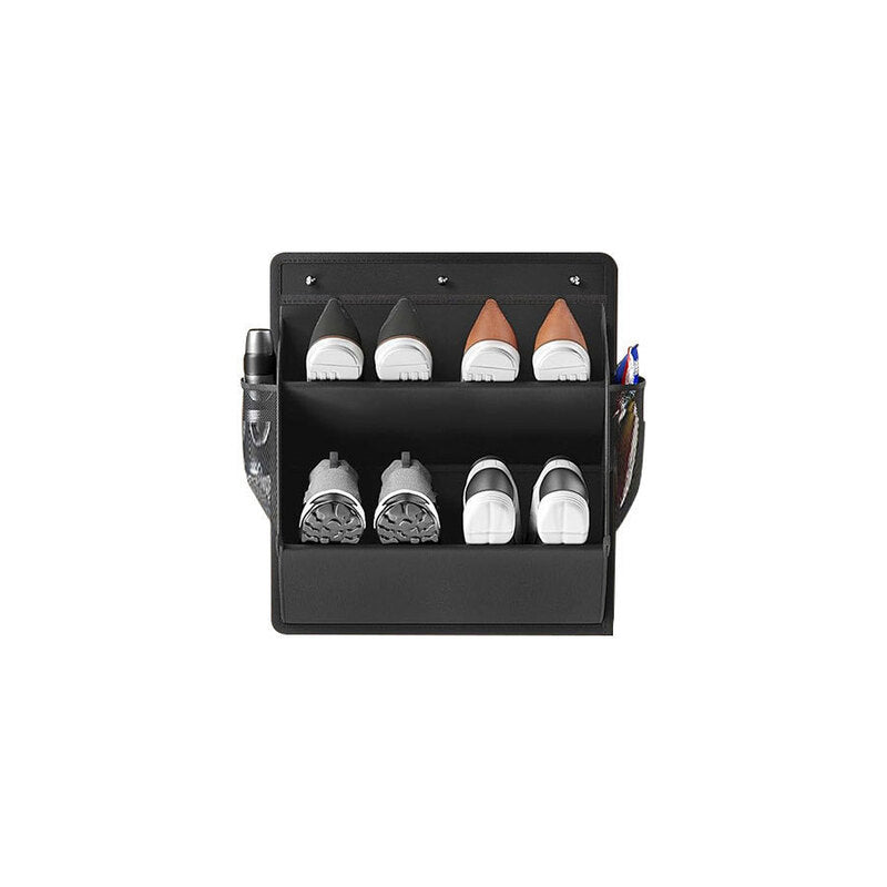 RV Shoe Storage (Adhesive) Over-Door Rack with Deep Pockets – Motorhome & Camper Organizer