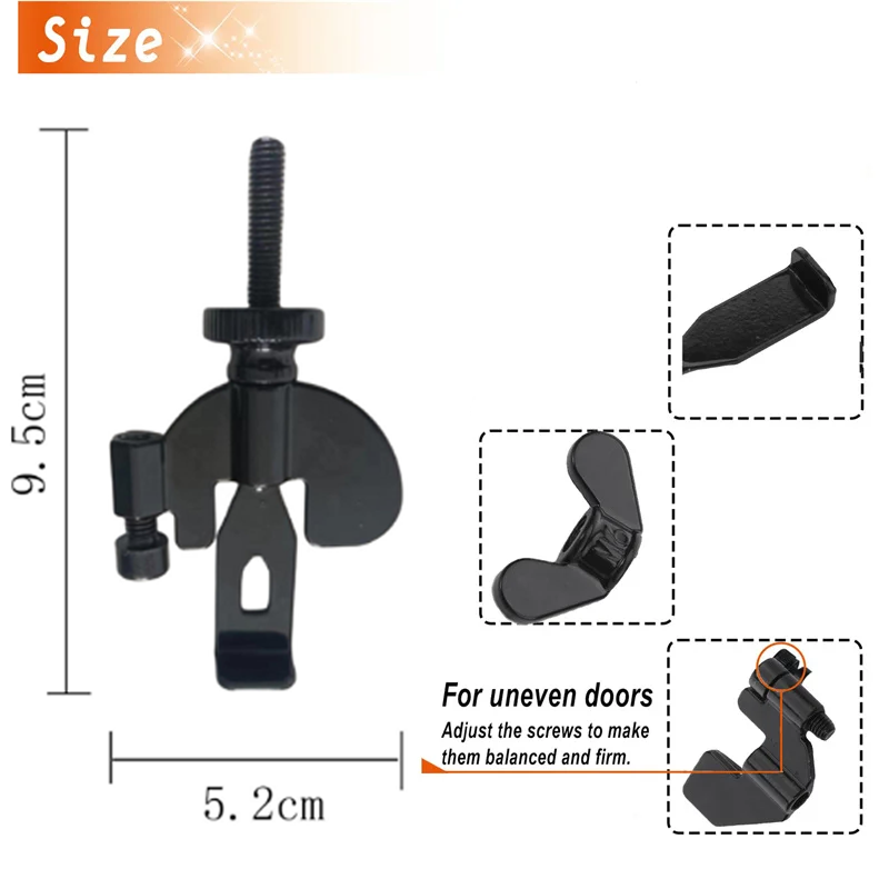 Portable Door Lock Privacy Security Lock – Anti-Theft Travel Lock for Home, Apartment & Bedroom Safety