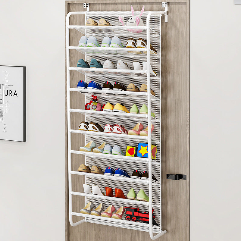 Home Dustproof Storage Shoe Cabinet – Wall-Mounted Space-Saving Multi-Layer Shoe Rack for Dormitory & Entryway