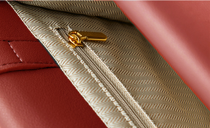 Genuine Leather Grain Shoulder Bag – Senior Sense of Fashion Tote & Niche Design Women’s Handbag