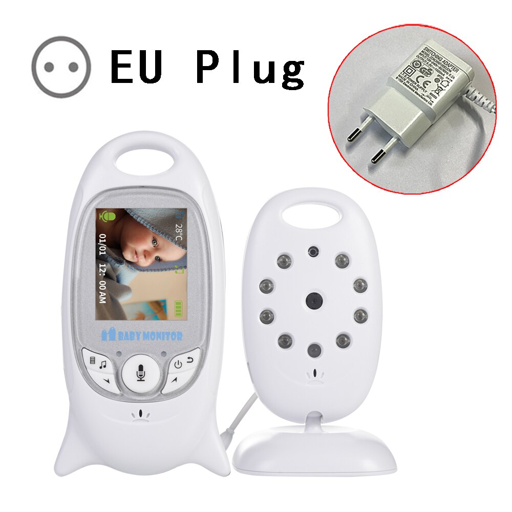 VB601 Baby Monitor 2-Inch Video Nanny Camera with Night Vision, Temperature Monitoring & 8 Lullabies