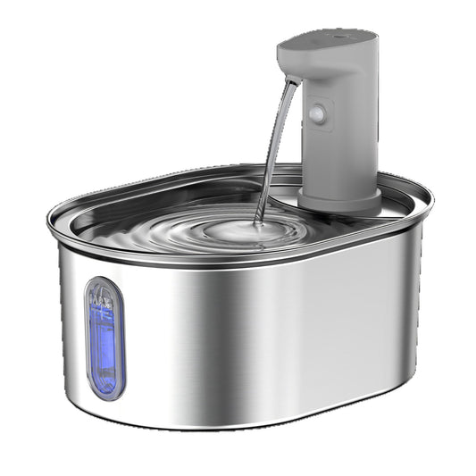 Stainless Steel Cat Water Dispenser – Wireless Intelligent Automatic Circulating Water Machine