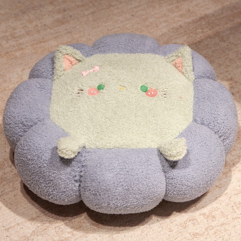 Cool Summer Ice Bean Cushion – Cartoon Tatami Futon Office Chair & Sofa Seat Pad