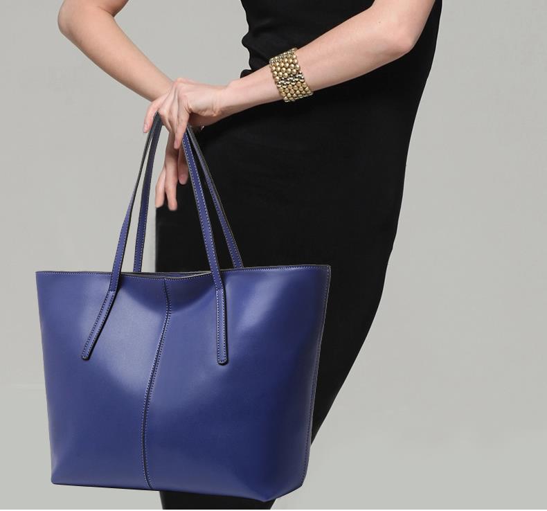 Luxury Leather Handbags – Designer Large Capacity Tote, Ladies One Shoulder & Crossbody Shopping Bag