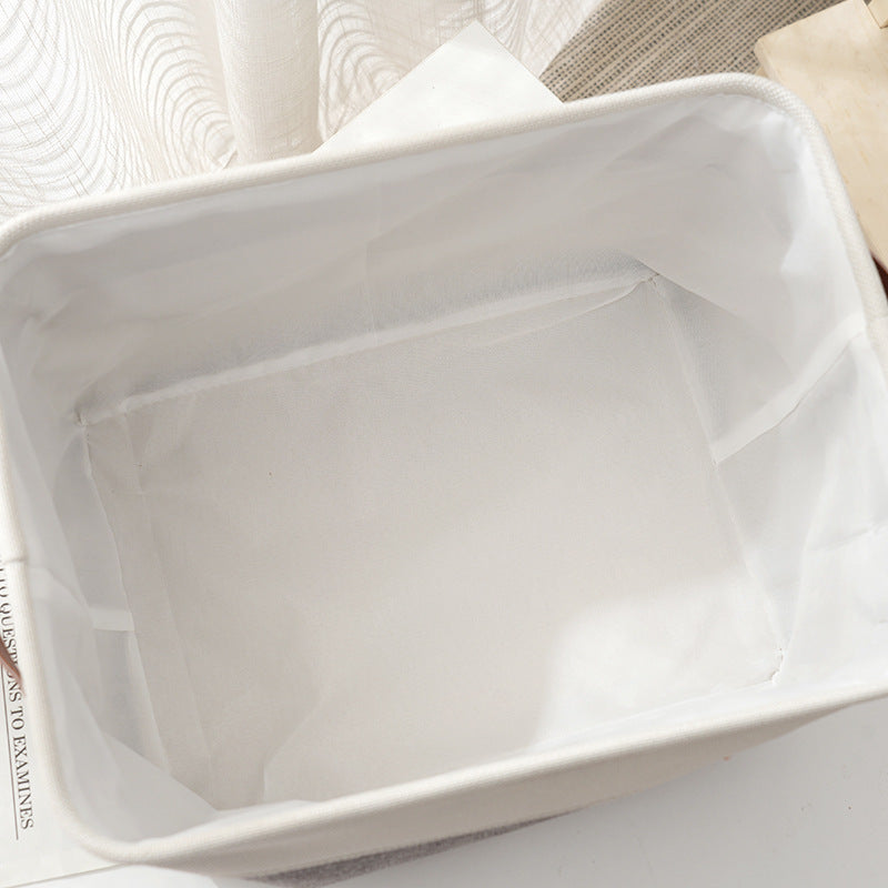 Thickened Foldable Portable Clothing Storage Basket – Multi-Purpose Storage Box for Clothes, Toys & Books