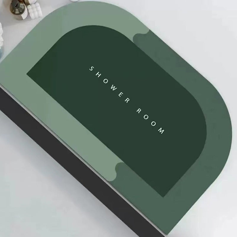 Soft Cushion Floor Mat – Absorbent Non-Slip Quick-Drying Bathroom Door Carpet