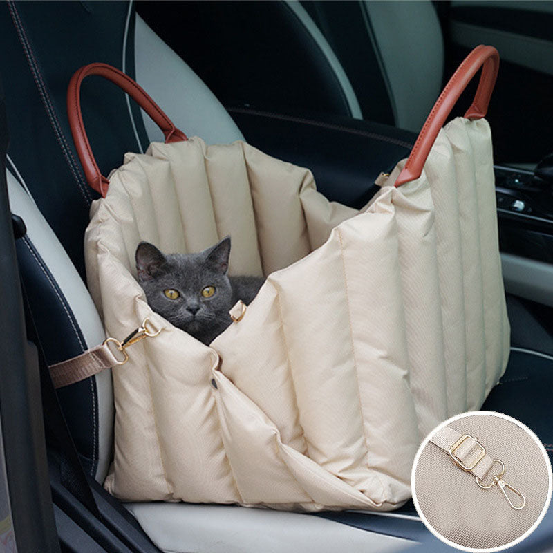 Pet Travel Nest – Dual-Use Cat & Dog Handbag Cage Mat for Winter Warmth and Comfort