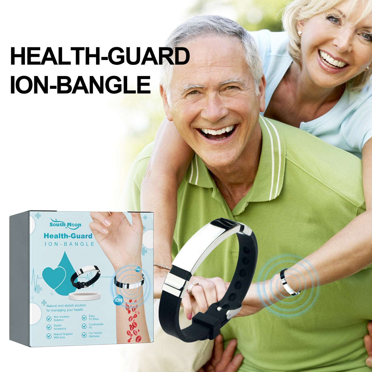 Ion Therapy Bracelet – Abdominal & Thigh Fat Relief, Body Care for Discomfort and Dizziness