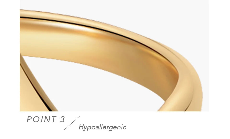 Adjustable Finger Rings – Gold Color Zircon Rings for Women, Party & Wedding Fashion Jewelry