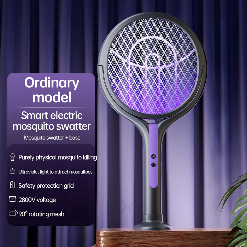 2-in-1 Multi Mosquito Killer Lamp – Retractable Angle USB Rechargeable Bat Repellent