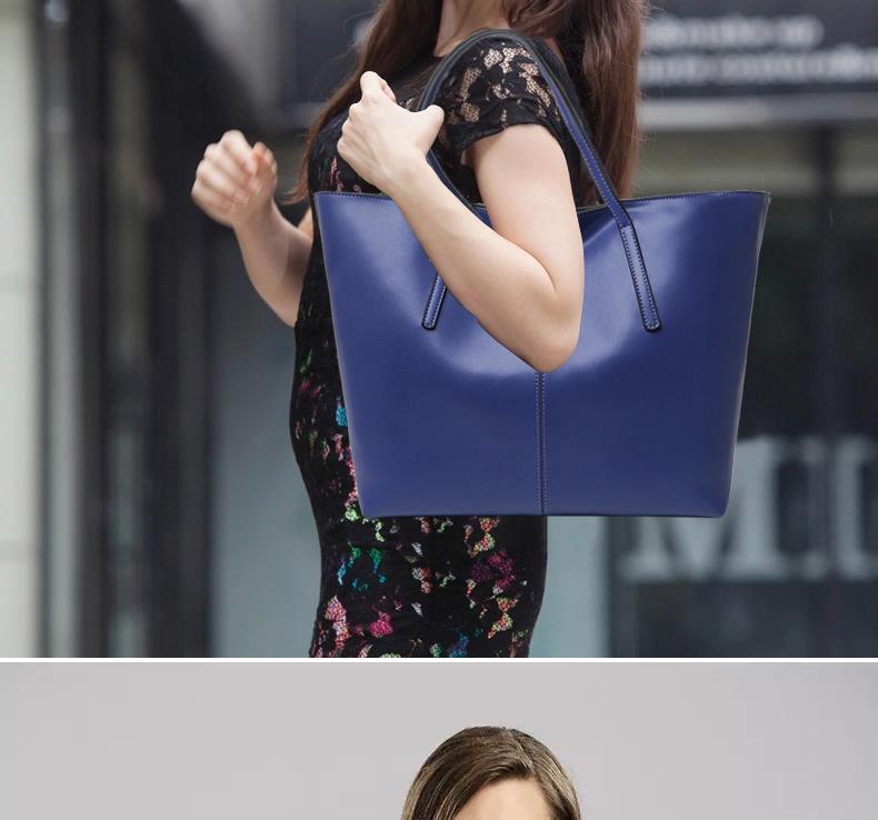 Luxury Leather Handbags – Designer Large Capacity Tote, Ladies One Shoulder & Crossbody Shopping Bag