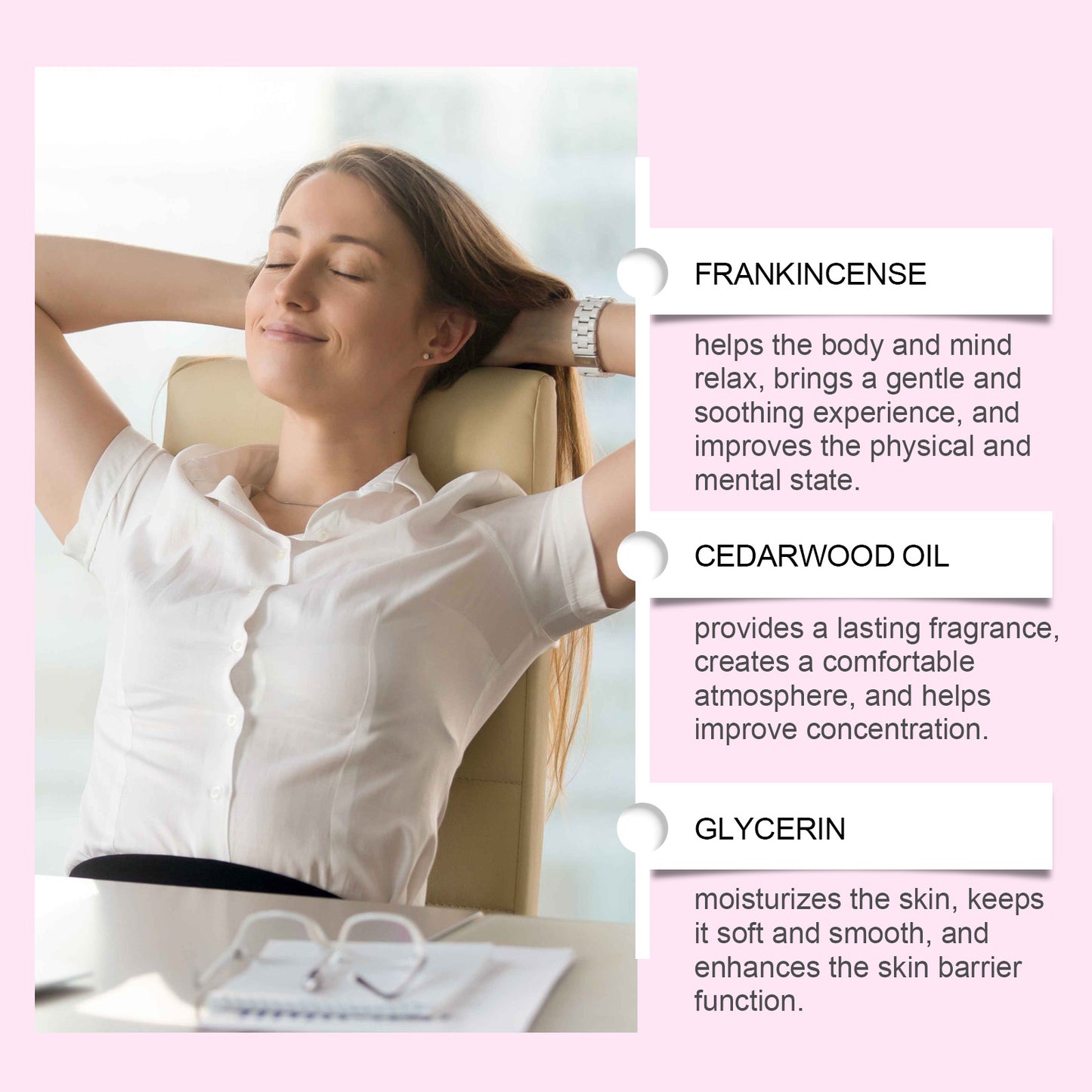 Massage Essential Oil – Aromatherapy Soothing Moisturizing Balm for Home & Office Use