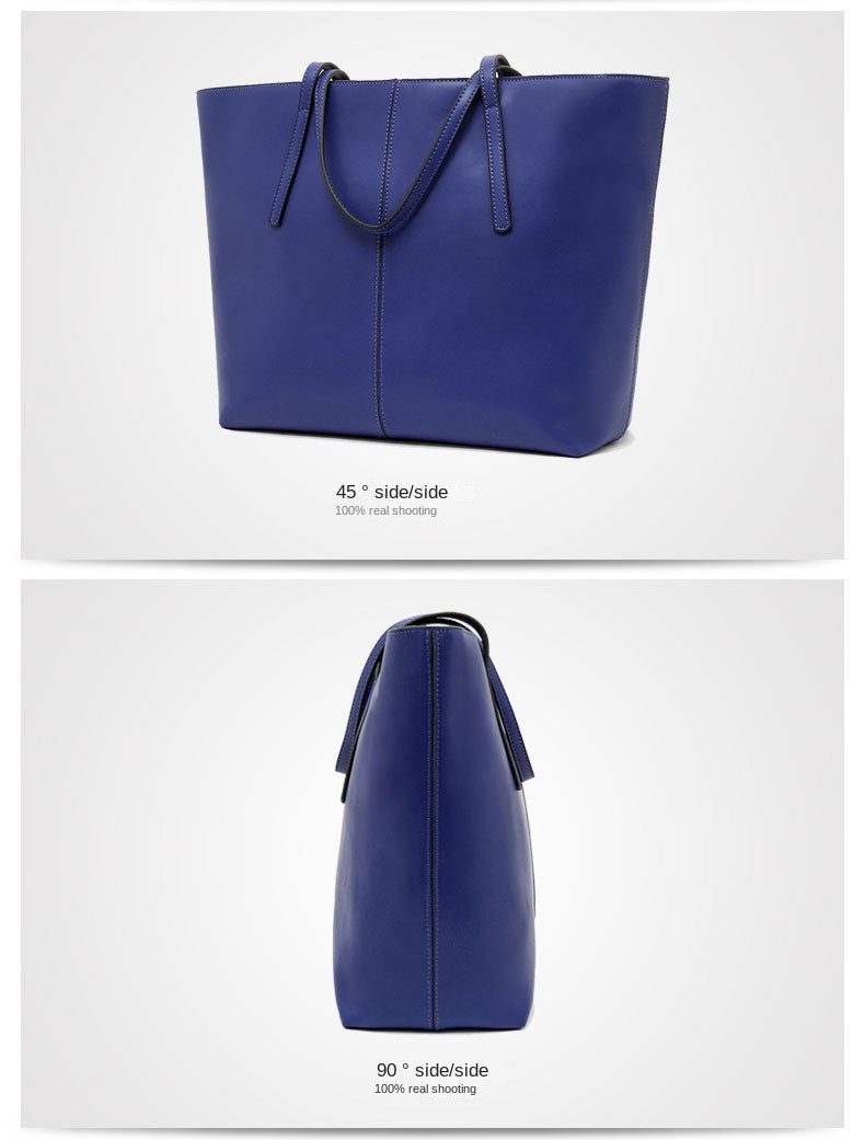 Luxury Leather Handbags – Designer Large Capacity Tote, Ladies One Shoulder & Crossbody Shopping Bag