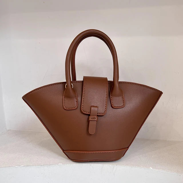 Vintage Shell Bags for Women – Luxury Designer PU Handbags & Small Shoulder Messenger Bag