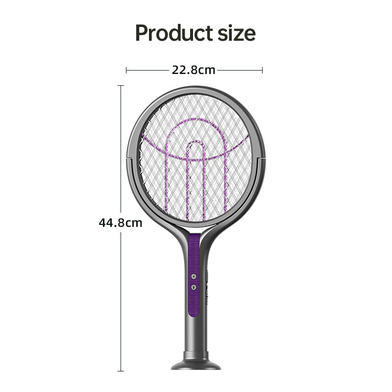 2-in-1 Multi Mosquito Killer Lamp – Retractable Angle USB Rechargeable Bat Repellent