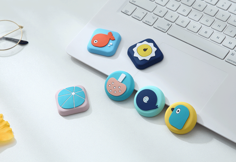 Cartoon Silicone Door Handle Anti-Collision Pad – Wall Protective Suction Cup Bumper