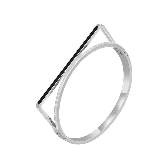 Stainless Steel Cuff Bracelet for Women – Trendy Elegant Stainless Steel Cuff Bracelet Jewelry