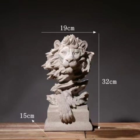 Abstract Art Couple Decoration – Living Room, Wine Cabinet & Study Figure Sculpture Handicrafts