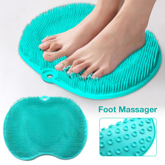 Pregnant Women Foot Massager Scrubber – Elderly Feet Cleaning Pad & Shower Tool
